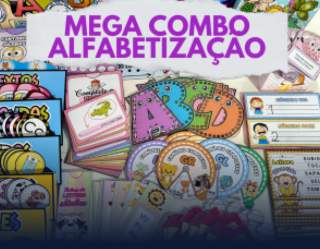 Super Combo Alfabetização (E) - Bruno Miranda de Sena | Hotmart