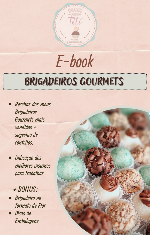E-Book Brigadeiros Gourmets + Bônus