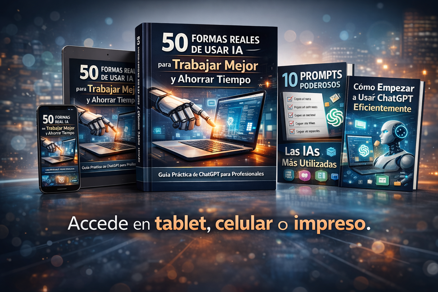 50 formas reales de usar IA para trabajar mejor y ahorrar tiempo