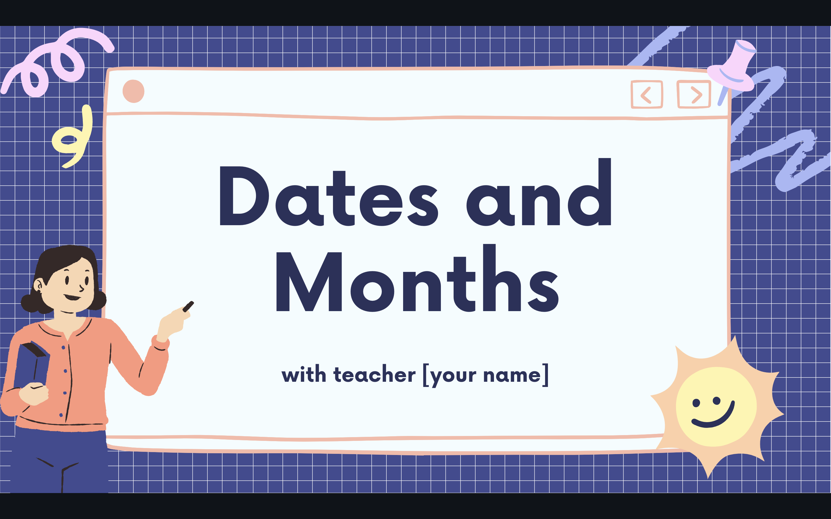 ESL A2 Lesson Months and Dates & Like + (VERB+ing) Kai De Souza Hotmart