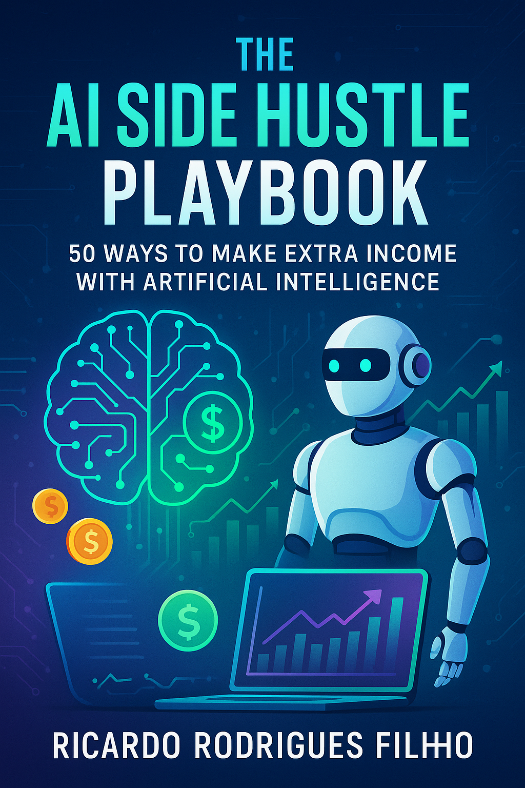 The AI Side Hustle Playbook: 50 Ways to Make Extra Income with Artificial Intelligence