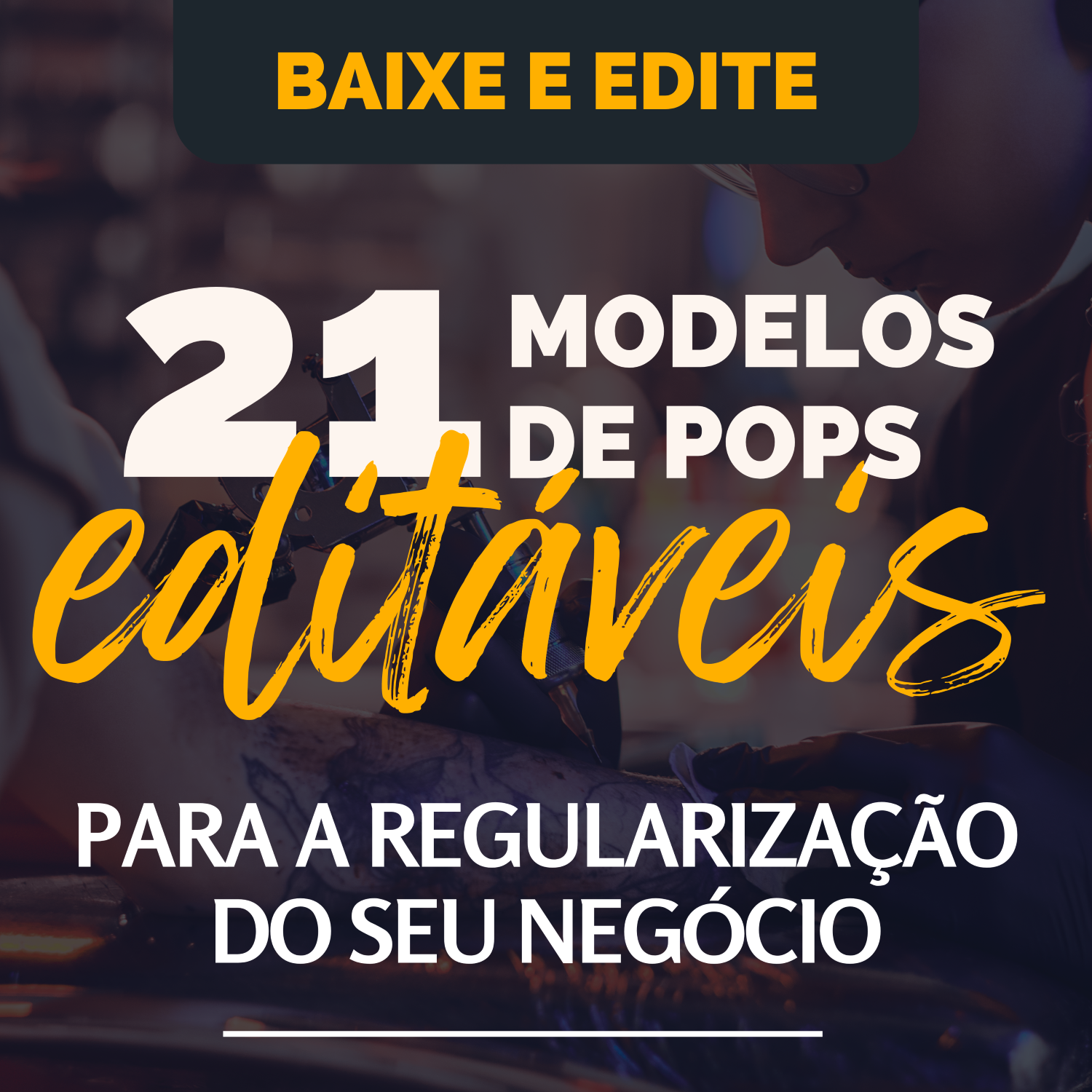 Pops Editáveis 21 Modelos Para Micropigmentador Tatuador E Profi