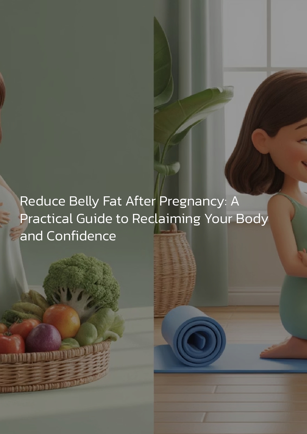 Reduce Belly Fat After Pregnancy A Practical Guide to Reclaiming Y...