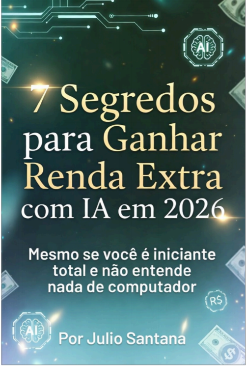 🚀 Método 7 Segredos para Ganhar Renda Extra com IA em 2026 - Julio...