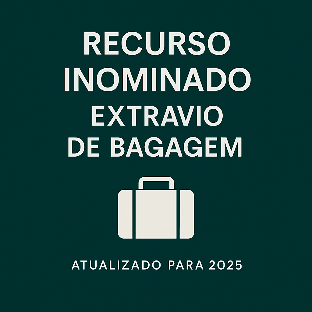 Modelo de Recurso Inominado para Ações Judiciais Relativas ao Extravio ...