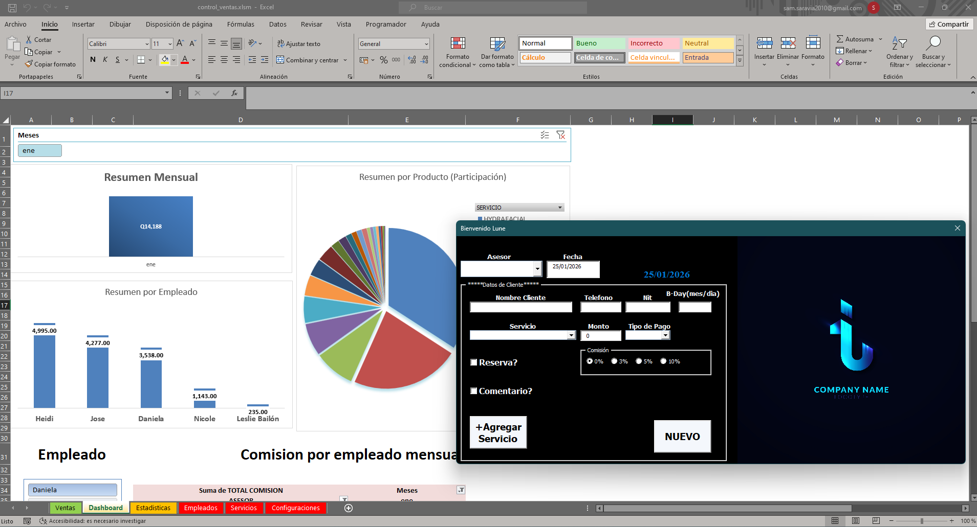 Excel para Control de Ventas: Organiza tu Negocio | Hotmart
