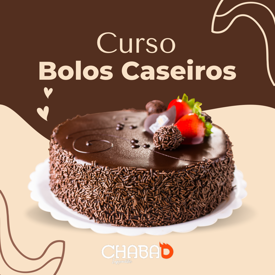 Imagem de capa para o Curso online CURSO BOLOS CASEIROS