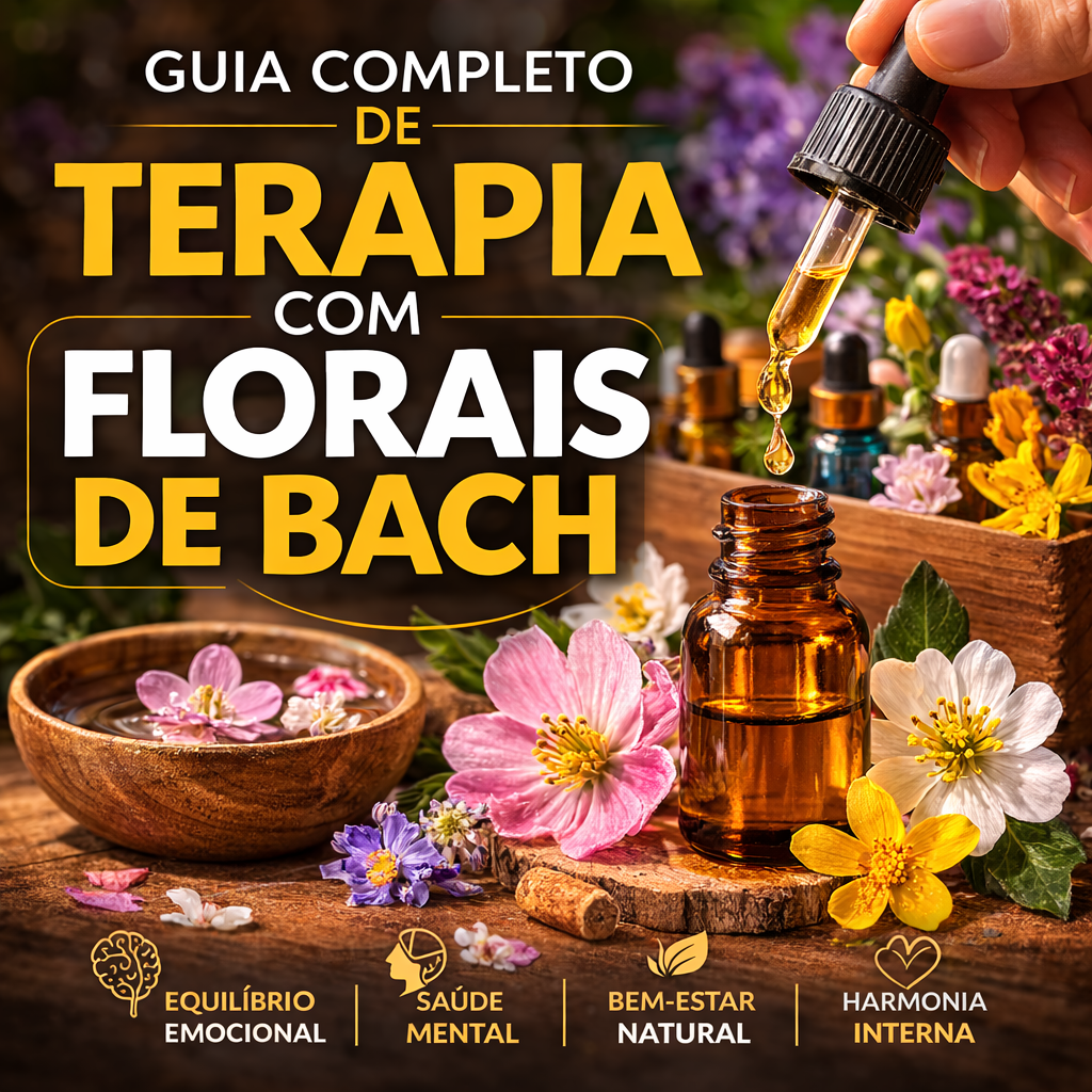 Guia Completo De Terapia Com Florais De Bach