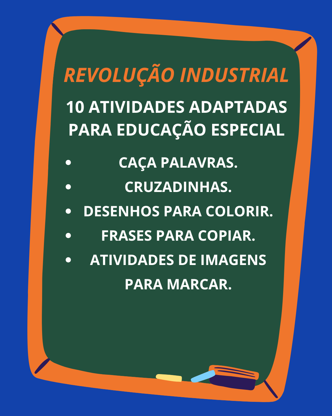 10 ATIVIDADES ADAPTADAS REVOLUÇÃO INDUSTRIAL - MD PEDAGÓGICO | Hotmart