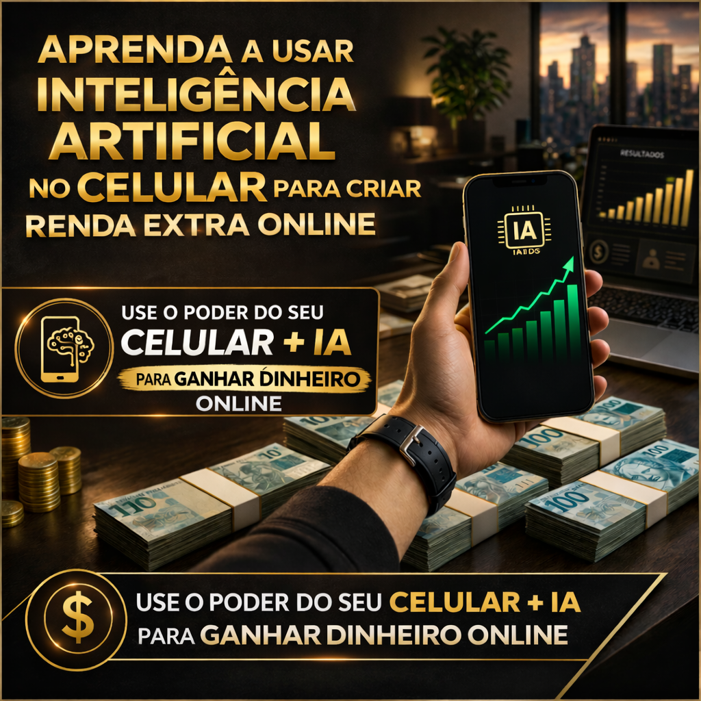 Aprenda a usar Inteligência Artificial no celular para criar renda ...