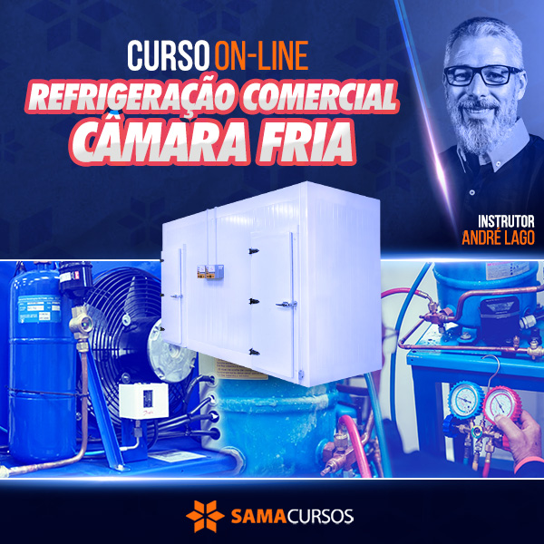 Curso Online de Refrigeração Comercial (Câmara Fria) - Samacursos Escola Profissionalizante Ltda | Hotmart