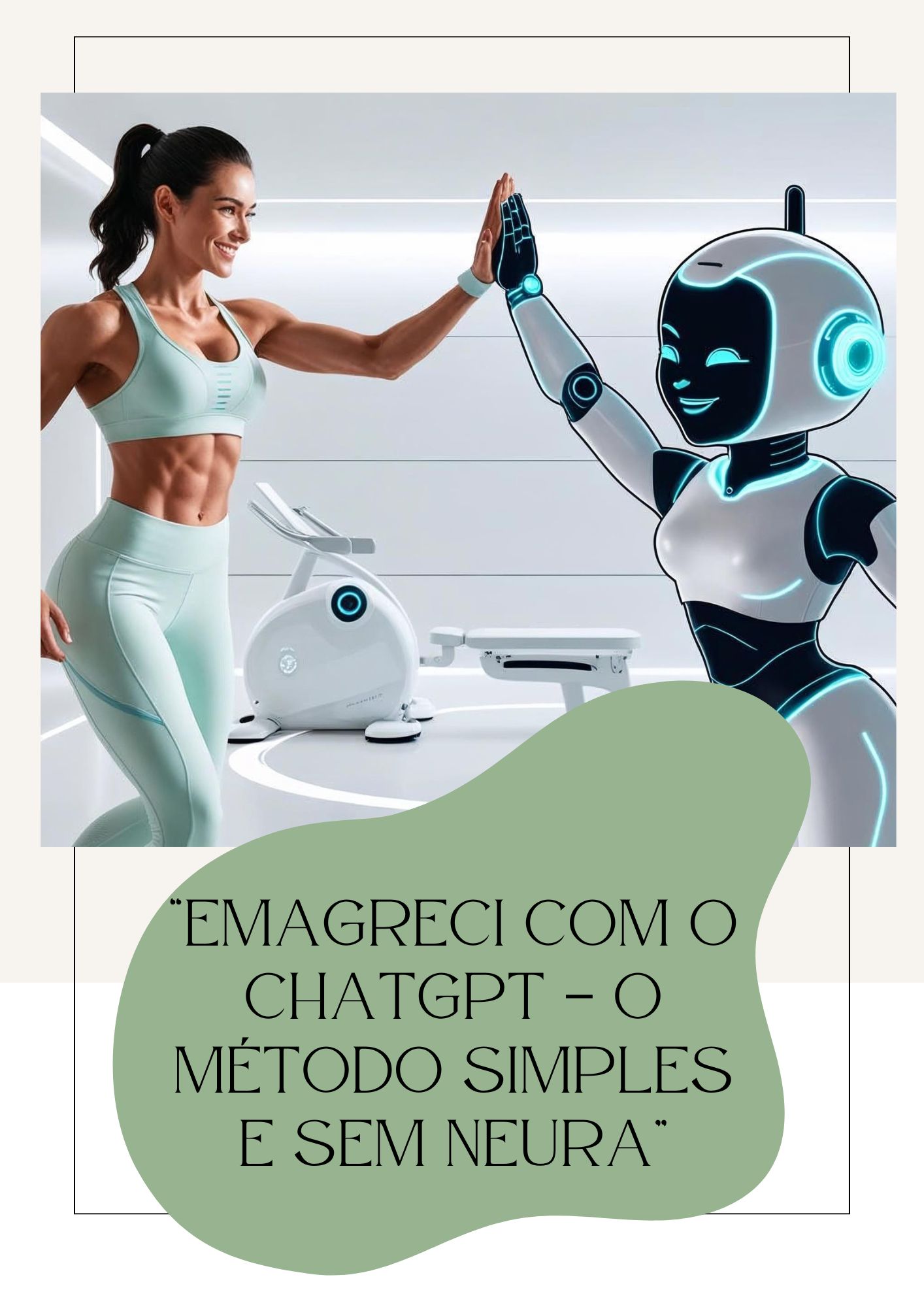 “Como Emagrecer Usando o ChatGPT — Meu Método Sem Nutri e Sem Academia”