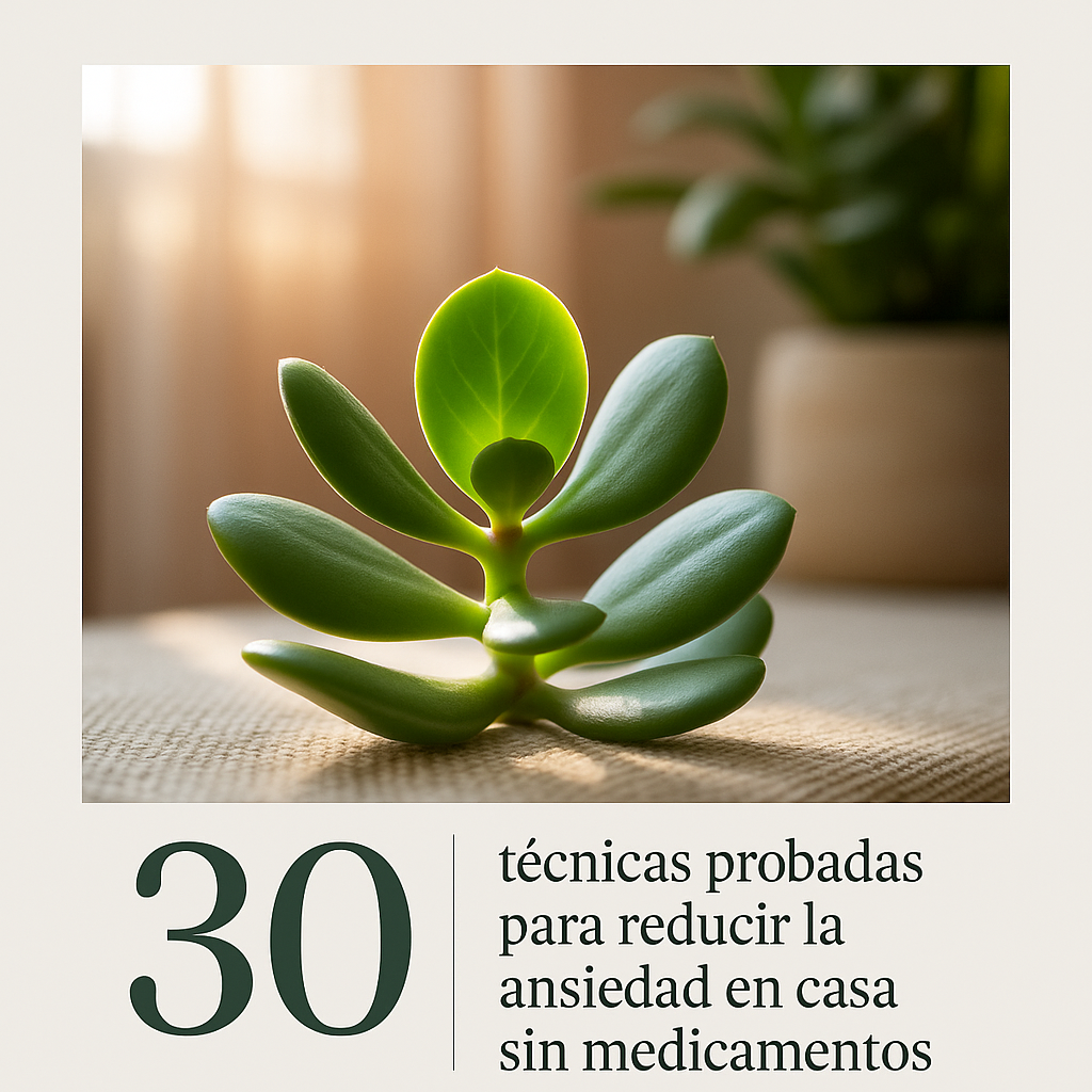 30 técnicas probadas para reducir la ansiedad en casa sin medicamen...
