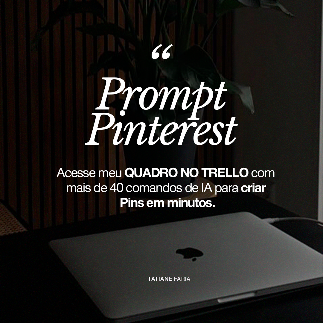 Promt Pinterest Prompt Pinterest - Tatiane Faria | Hotmart