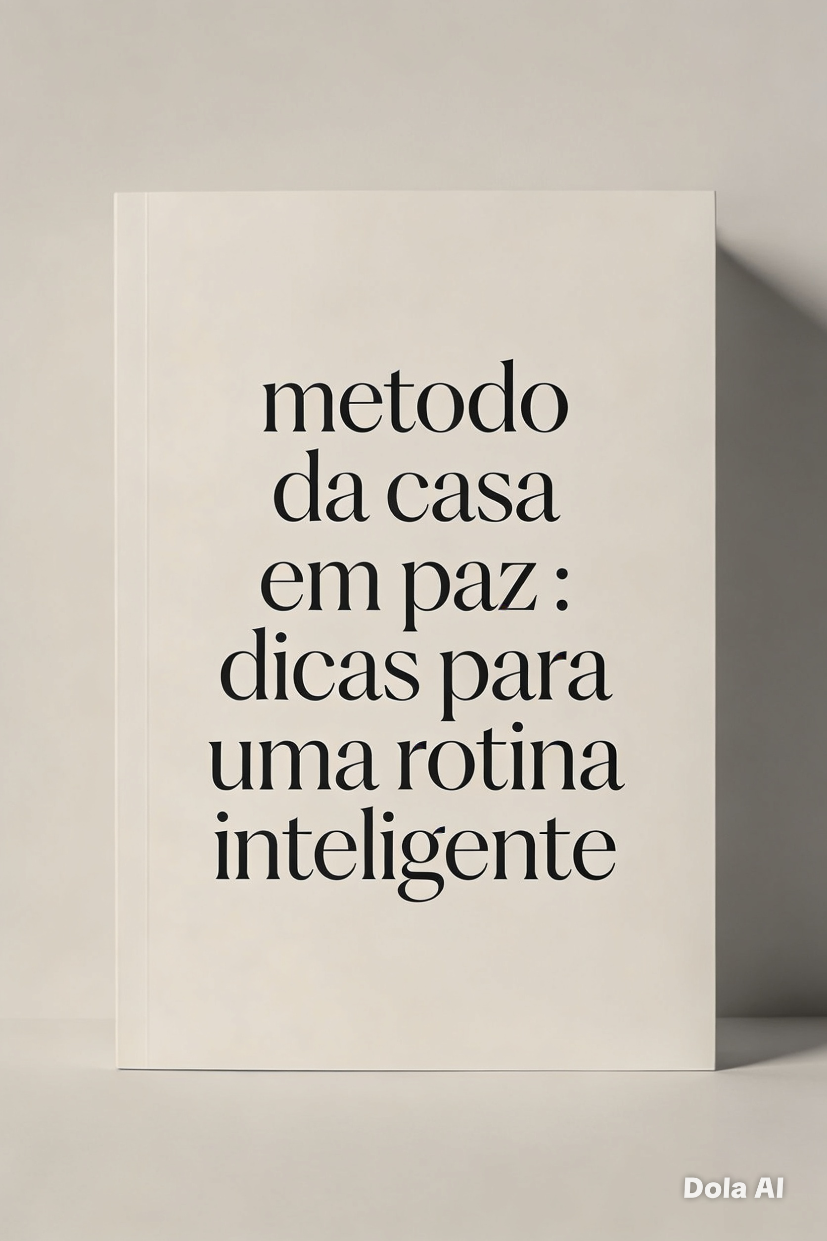Método da Casa em Paz: Guia da Rotina Inteligente 