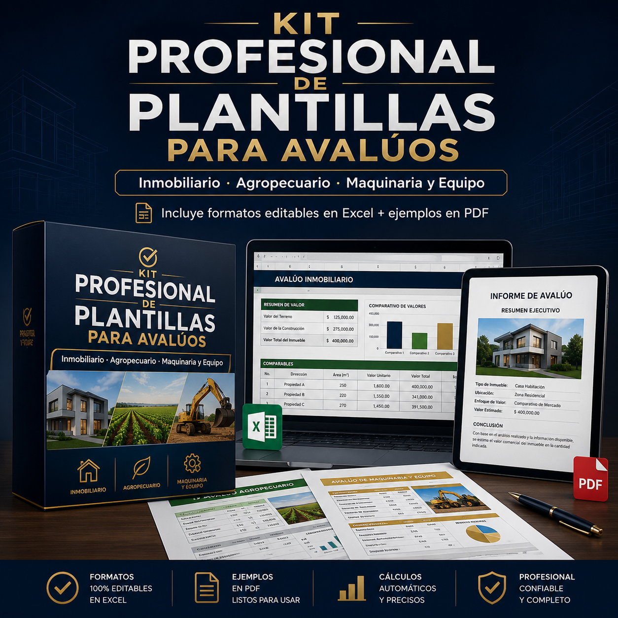 Herramientas Profesionales para Avalúos