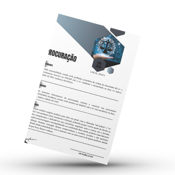 PROCURAÇÃO COM VISUAL LAW - VERSÃO PARA WORD - Fernanda Apolaro | H...