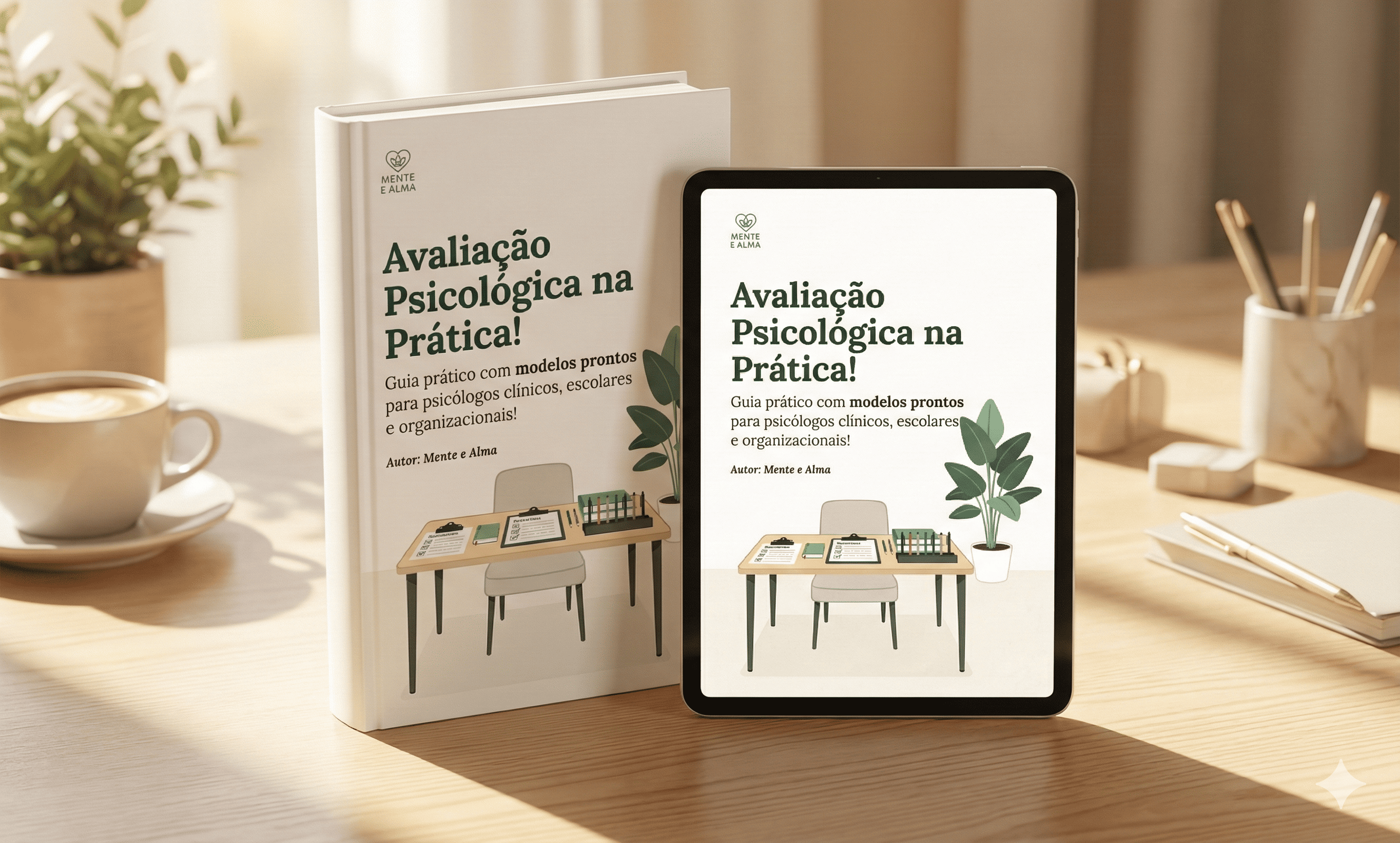 Avaliação Psicológica na Prática - Guia prático com modelos prontos para psicólogos clínicos, escolares e organizacionais.