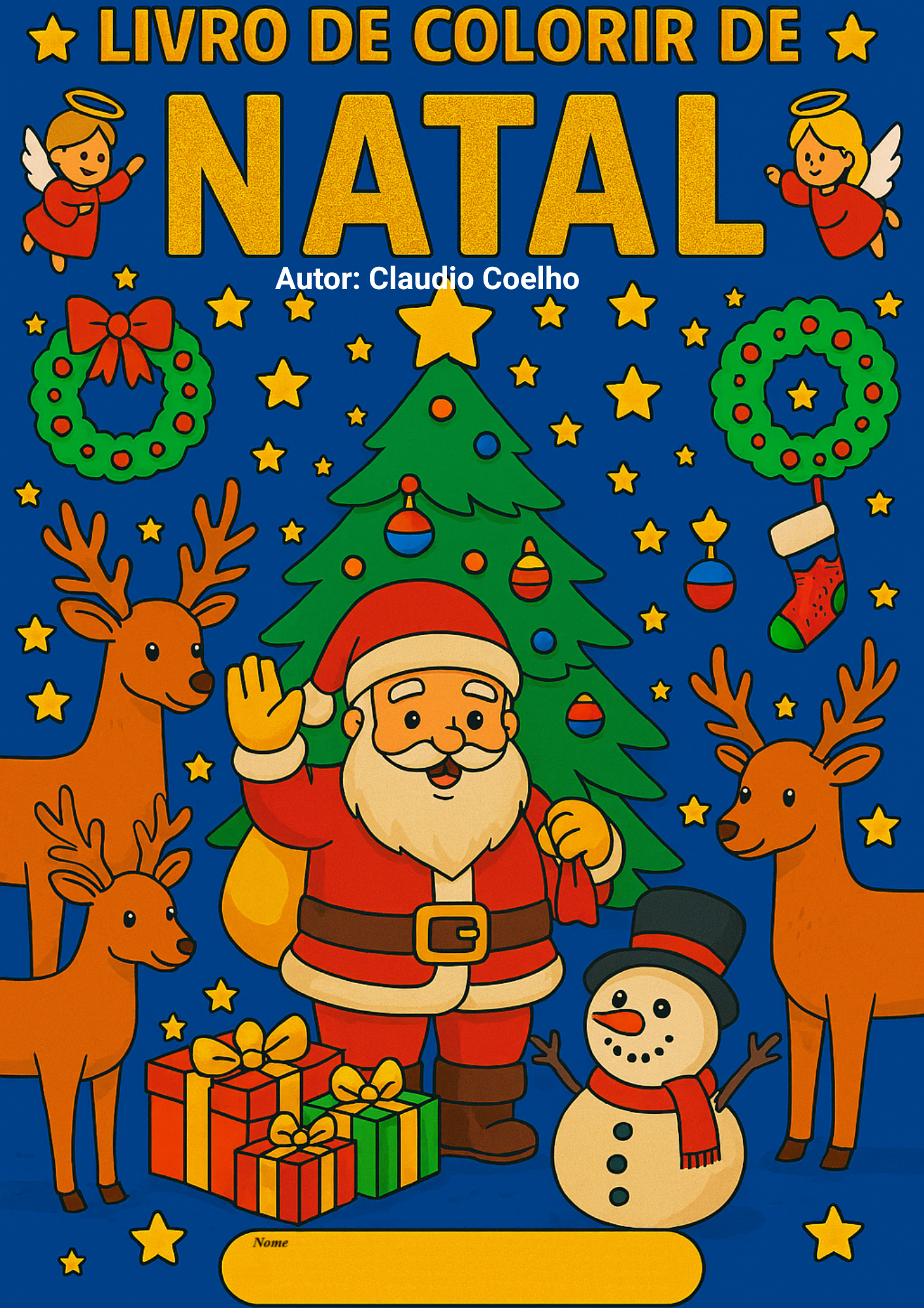 Livro de Colorir - Natal - Claudio Coelho Viana | Hotmart