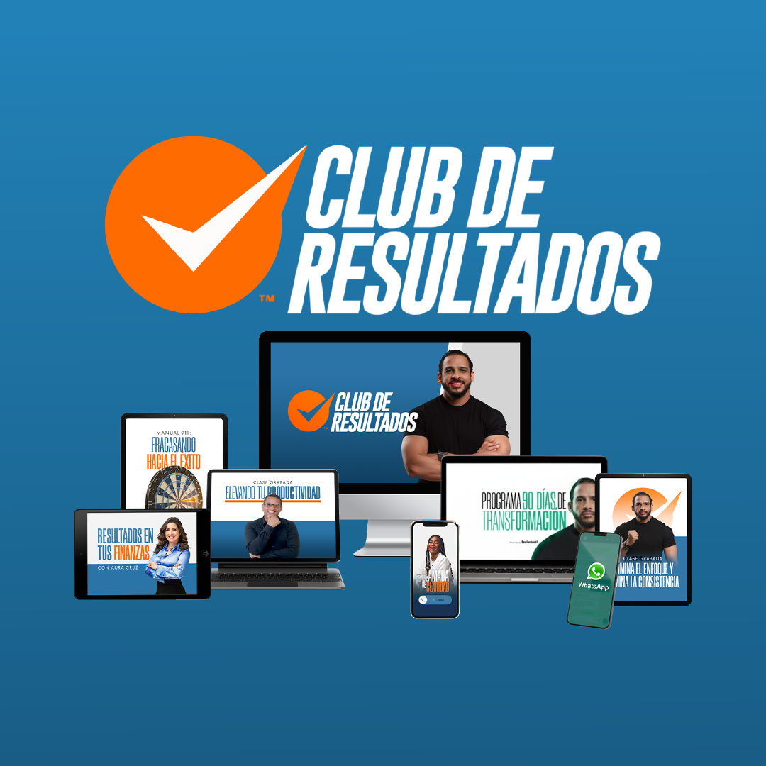 PROGRAMA ONLINE CLUB DE RESULTADOS + PROGRAMA DE 90 DÍAS DE TRANSFORMACIÓN