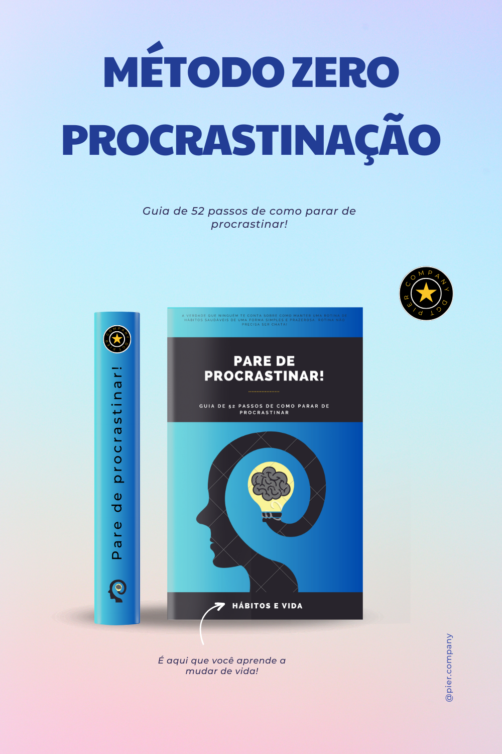 Guia De 52 Passos De Como Parar De Procrastinar Mariana Machado