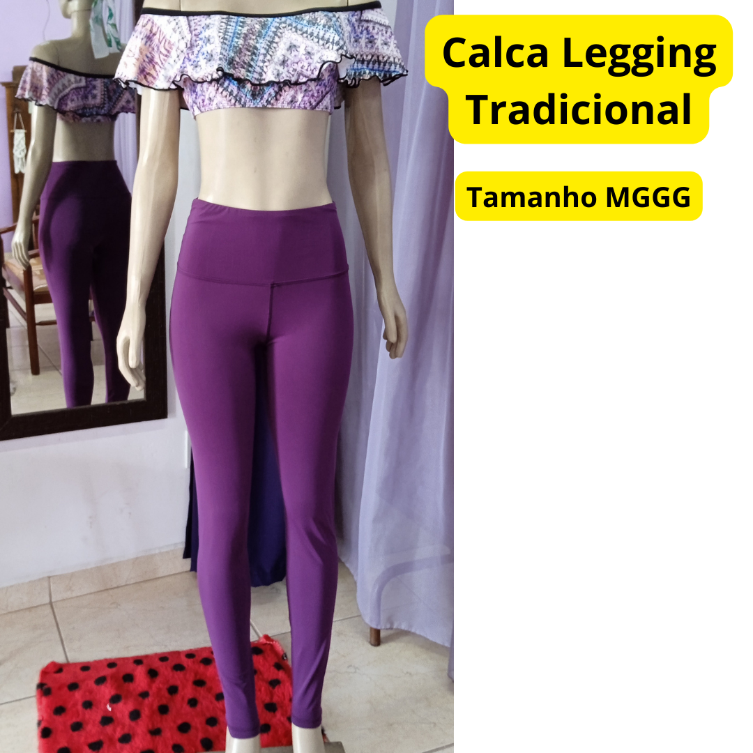 Molde Calça Legg Tradicional