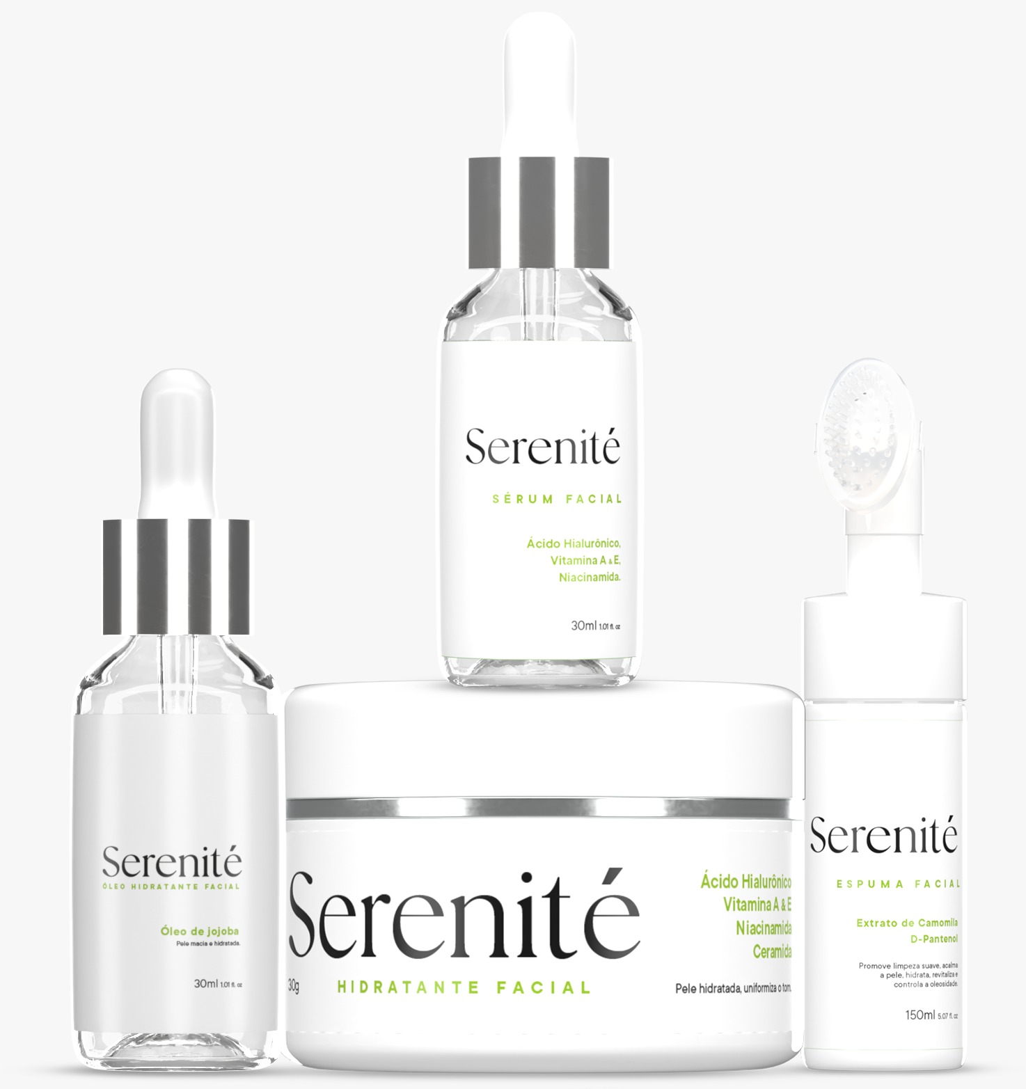 KIT SERENIT 4 PRODUTOS 1 Clareador Facial B nus kit-serenit-4-produtos-1-clareador-facial-b-nus