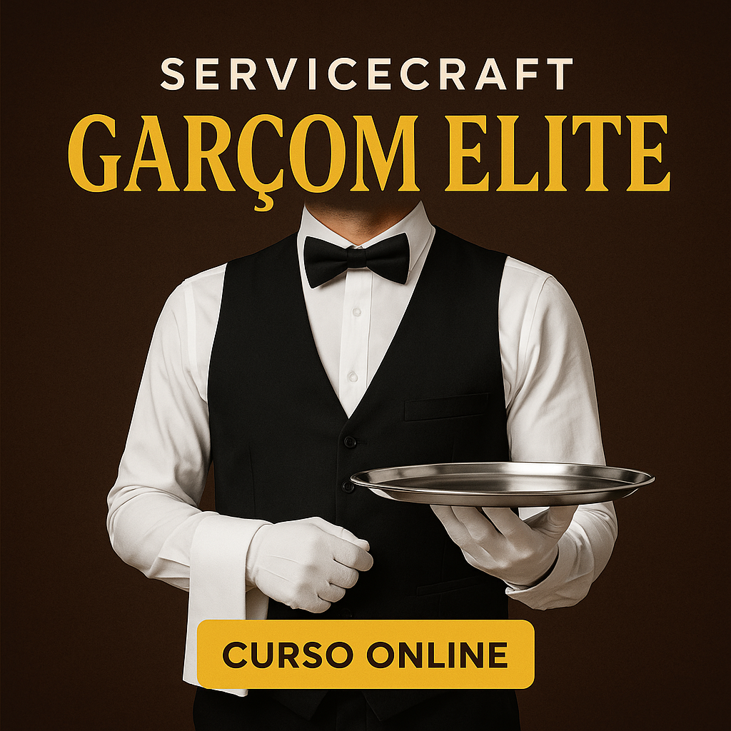 ServiceCraft Garçom Elite - Júlia Fernandes de s silva | Hotmart