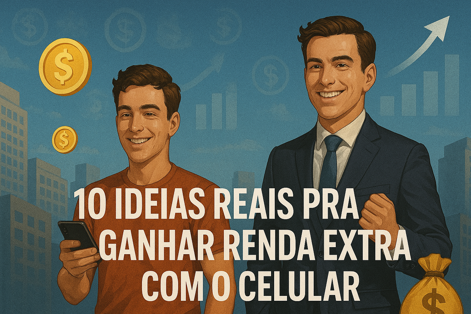 10 Ideias Reais pra Ganhar Renda Extra com o Celular (sem aparecer)...