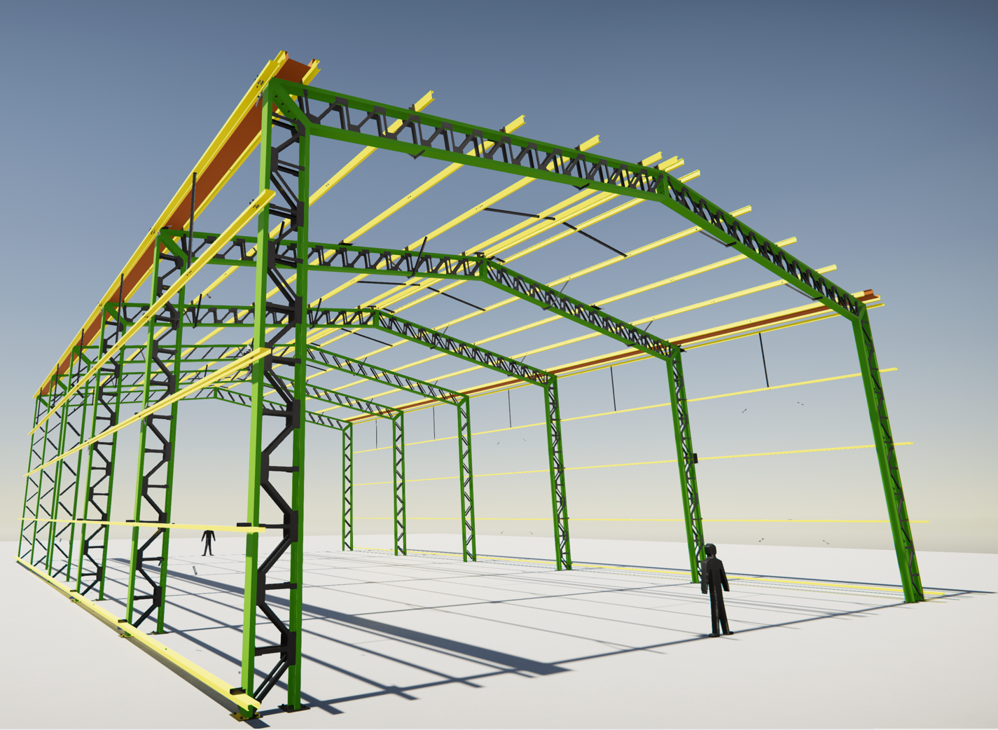 Tekla 2019 - Galpão Treliçado na Prática