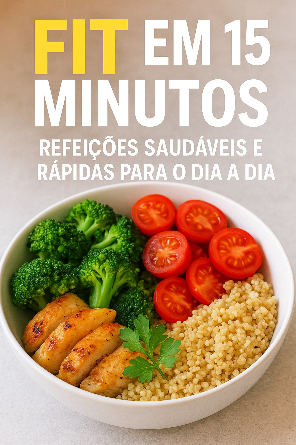 Fit em 15 Minutos – Refeições Saudáveis e Rápidas para o Dia a Dia ...