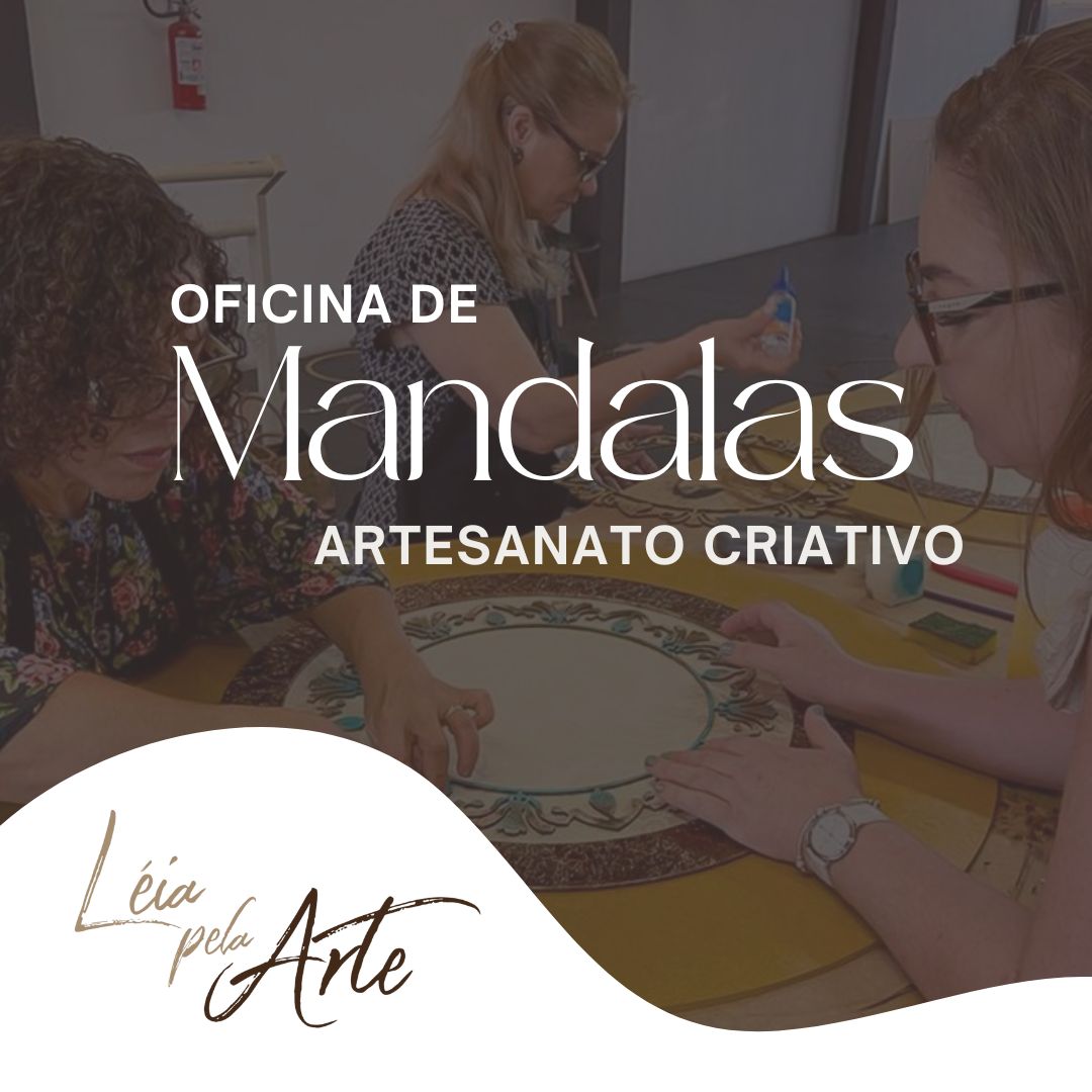Oficina de Mandala: Curso de Artesanato Criativo