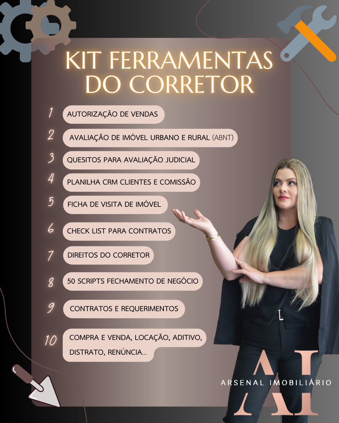 FERRAMENTAS DO CORRETOR DE IMÓVEIS - Micheli adamio | Hotmart