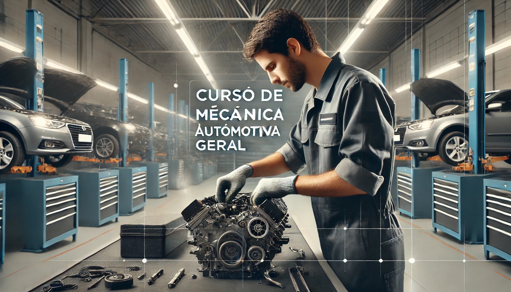 Curso de mecânica automotiva geral - 50 horas
