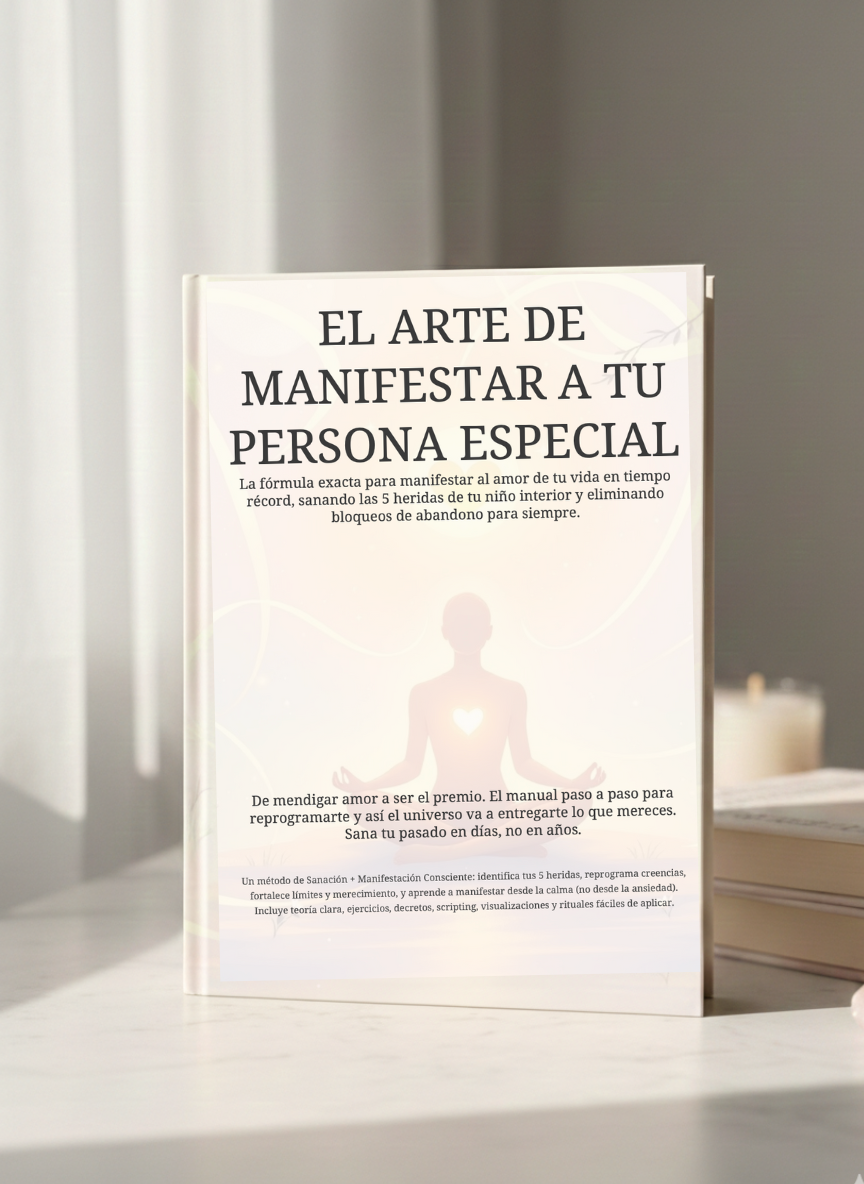 EL ARTE DE MANIFESTAR A TU PERSONA ESPECIAL | Hotmart