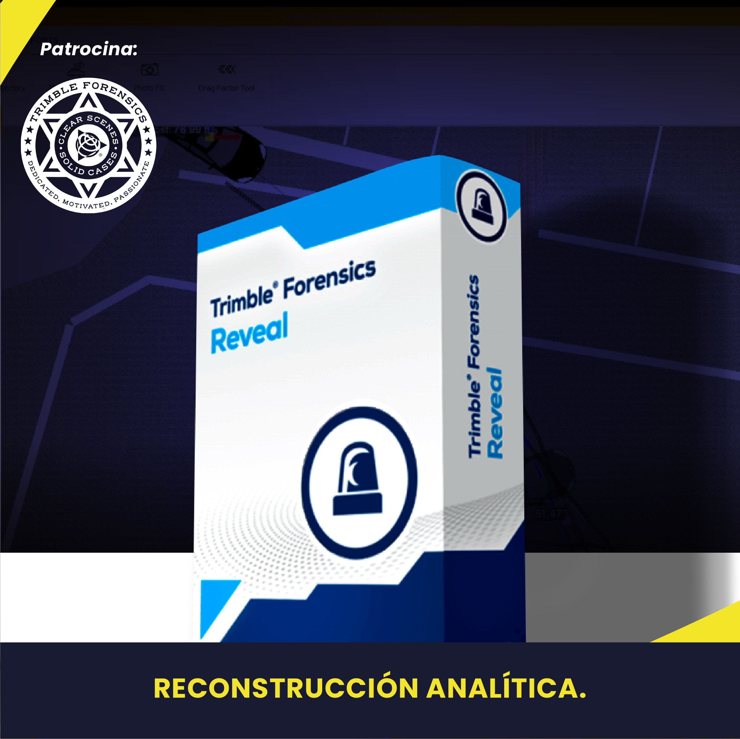 Imagen de portada para Curso online Reconstrucción Analítica en el software Trimble Forensics Reveal