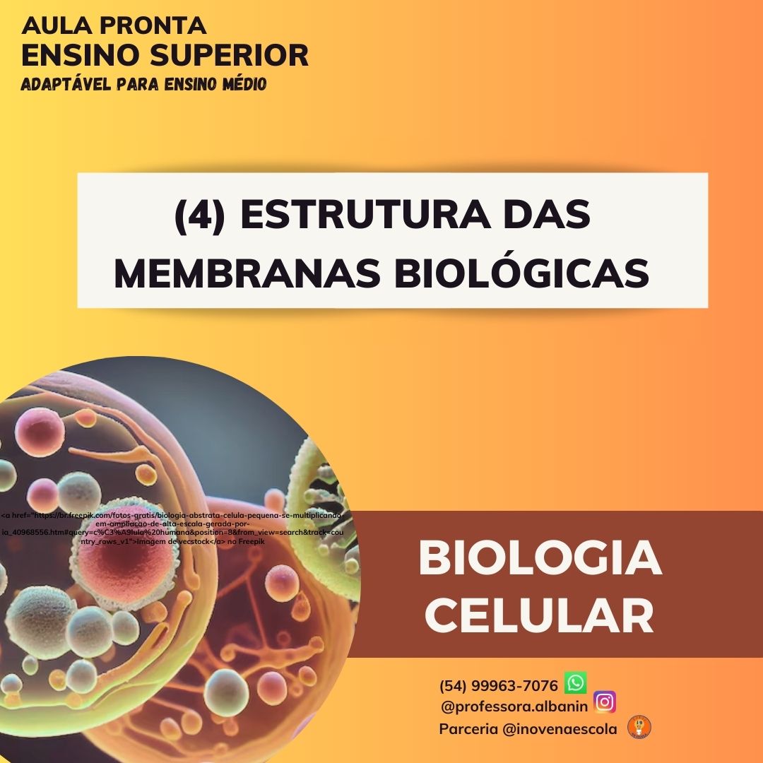 Estrutura da membrana - Aula pronta