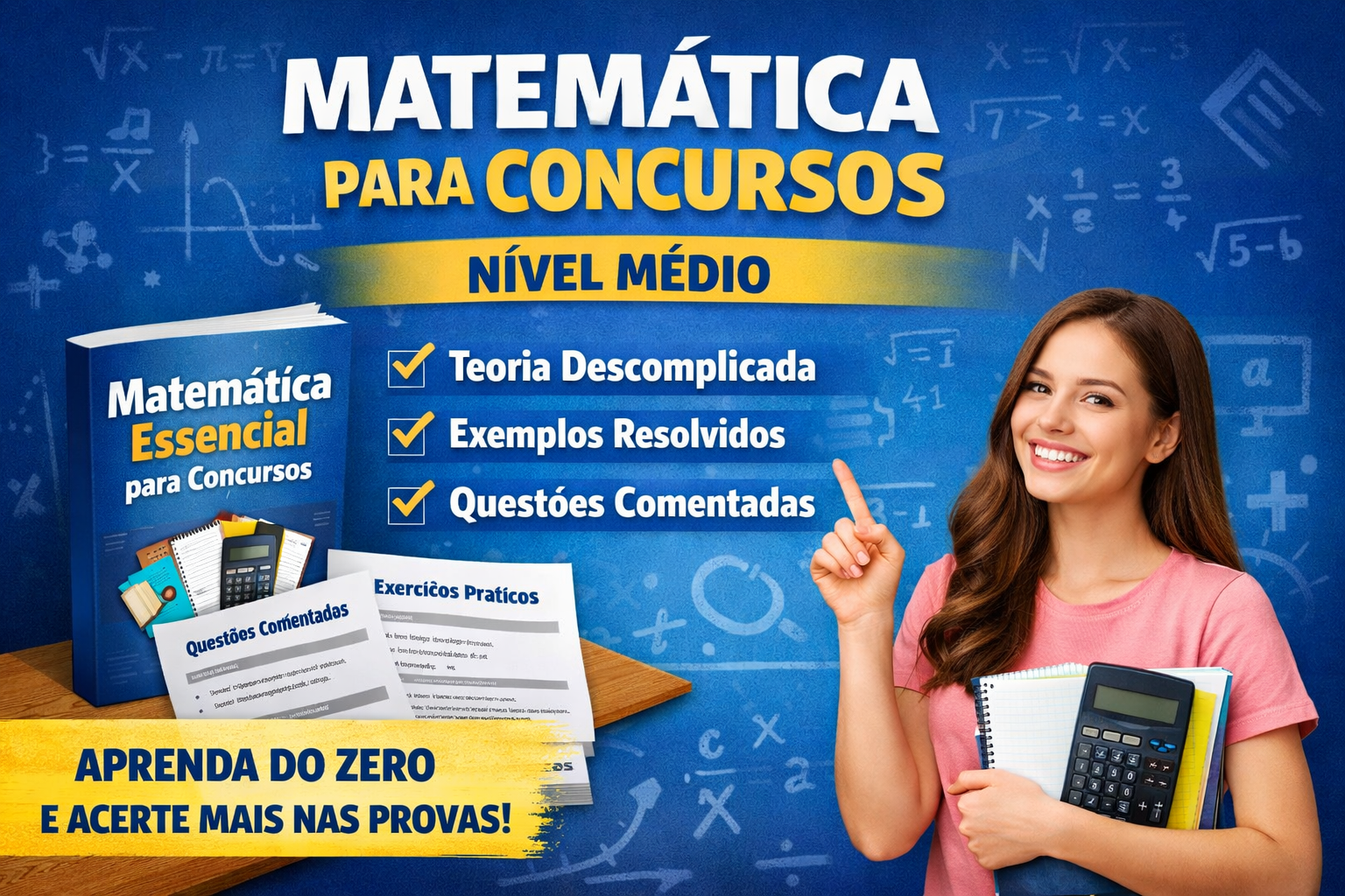 Matemática para concursos - Módulo 0 | Hotmart