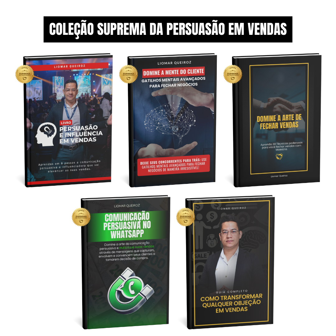 Cole o Suprema Da Persuas o Em Vendas cole-o-suprema-da-persuas-o-em-vendas