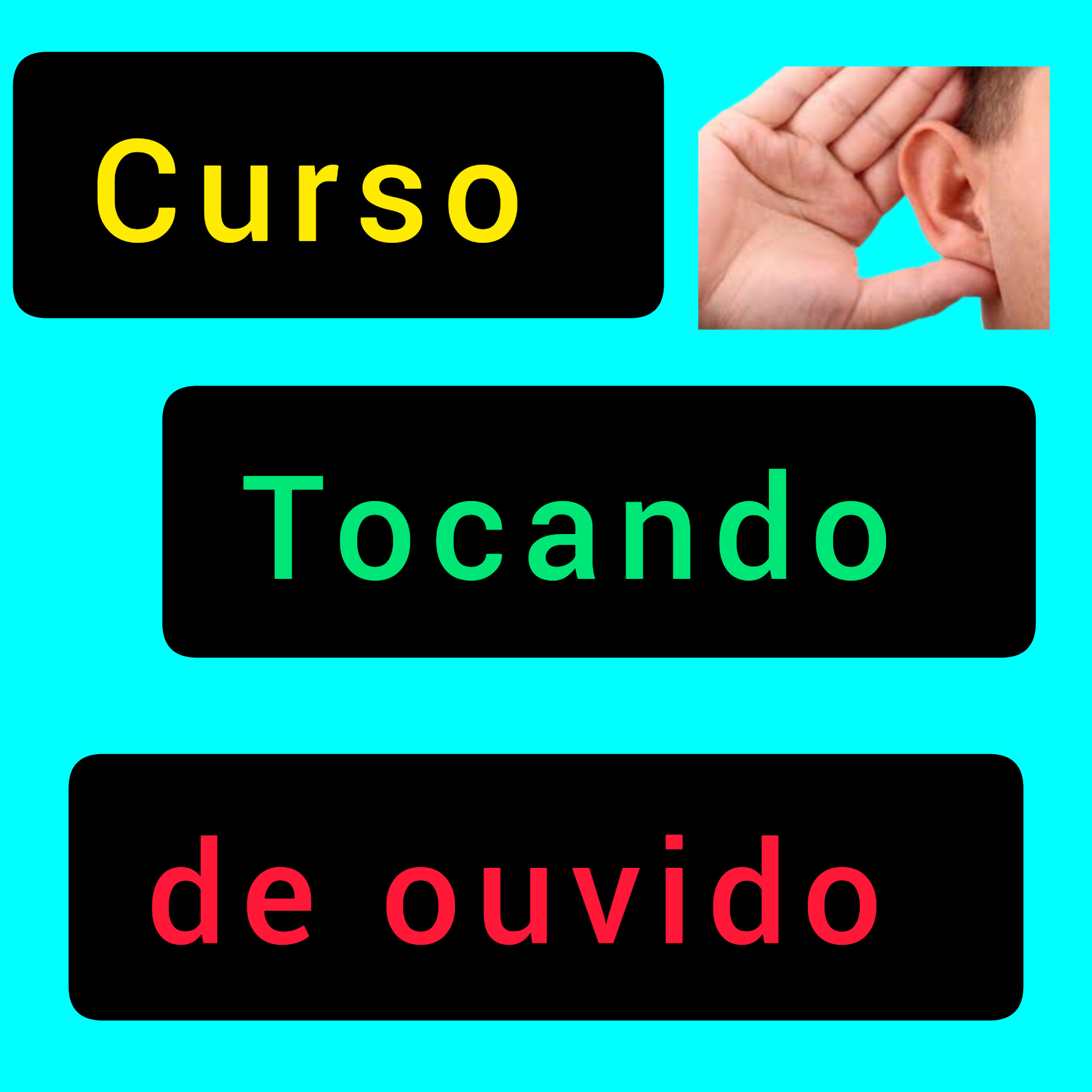 Curso tocando de ouvido