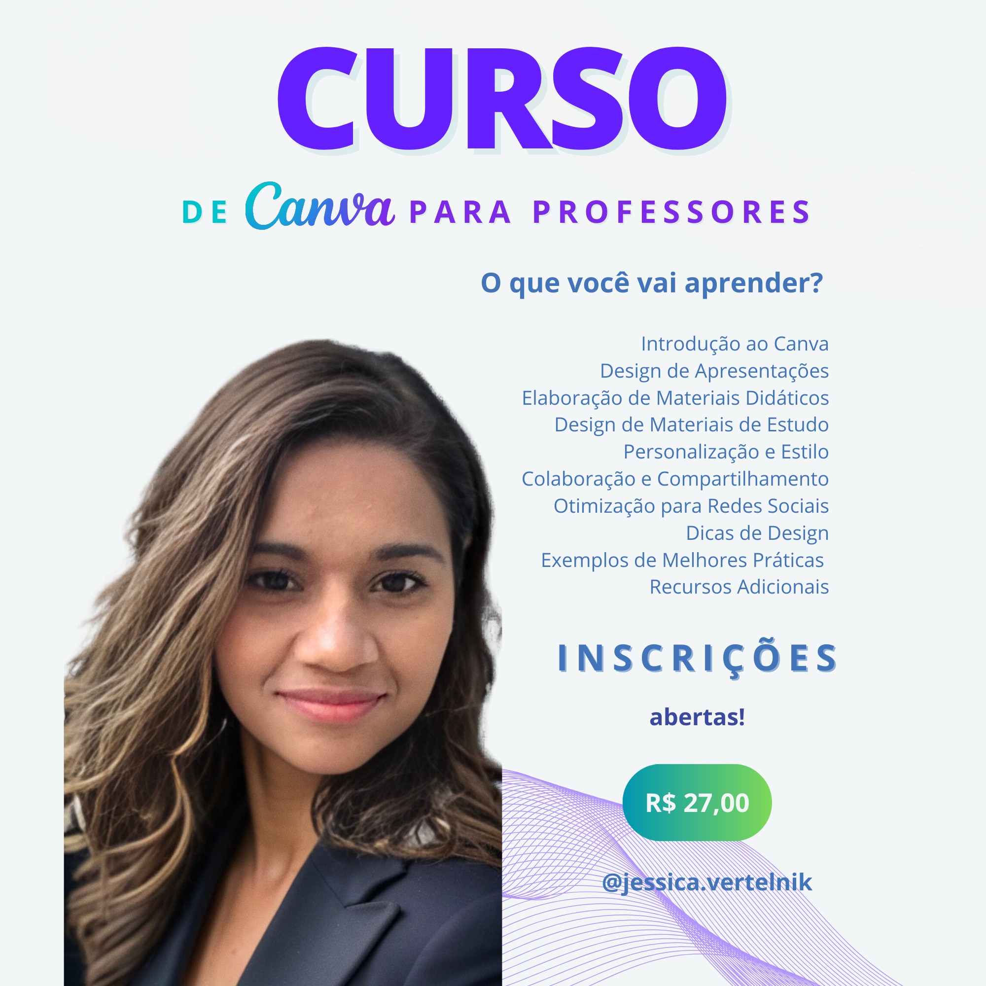 Curso CANVA para professores