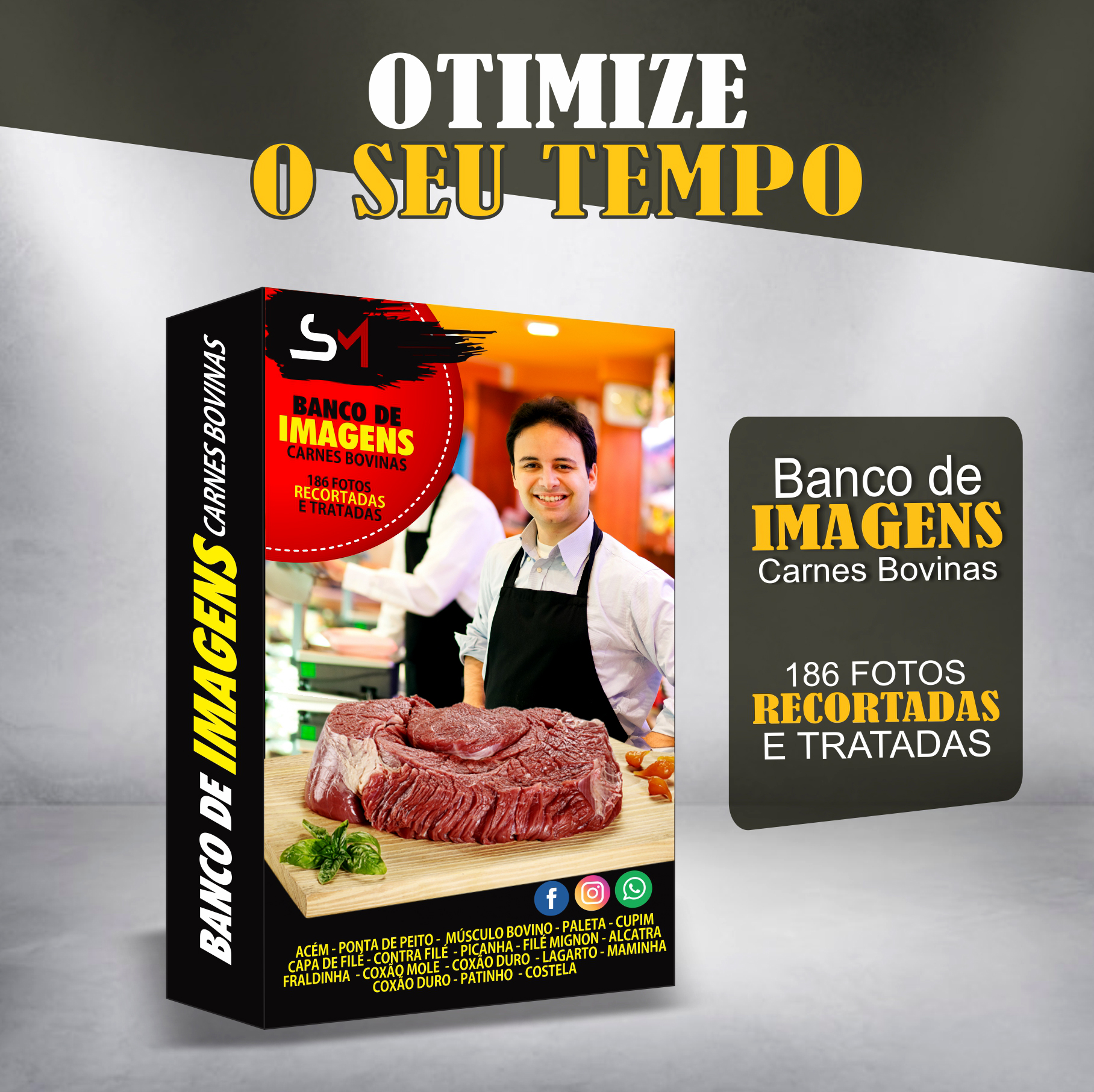 Banco de imagens Carnes bovinas