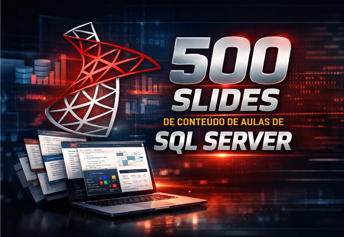 Material Didático - 500 Slides de Aulas sobre SQL Server | Hotmart