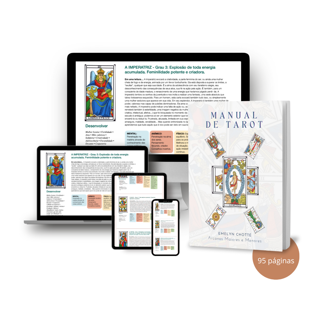 Manual Tarot de Marselha | Emelyn Chotté Tarot para Iniciantes