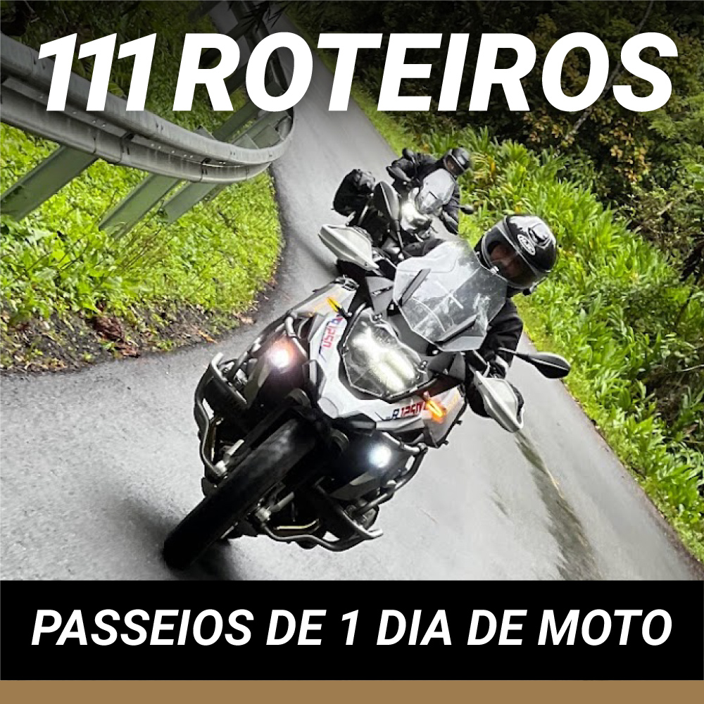 BATE, COME & VOLTA! - Mais de 100 roteiros para ir de Moto - Destino Incerto | Hotmart