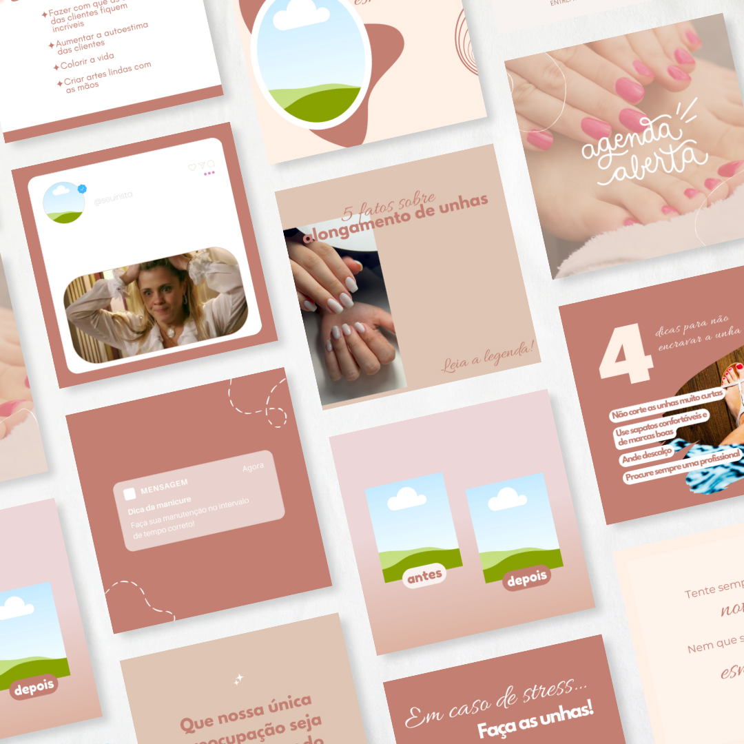 Pack Nail Designer - J.A - Agência Digital | Hotmart
