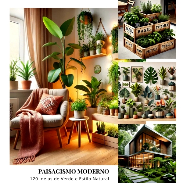 Paisagismo Moderno: 120 Ideias de Verde e Estilo Natural