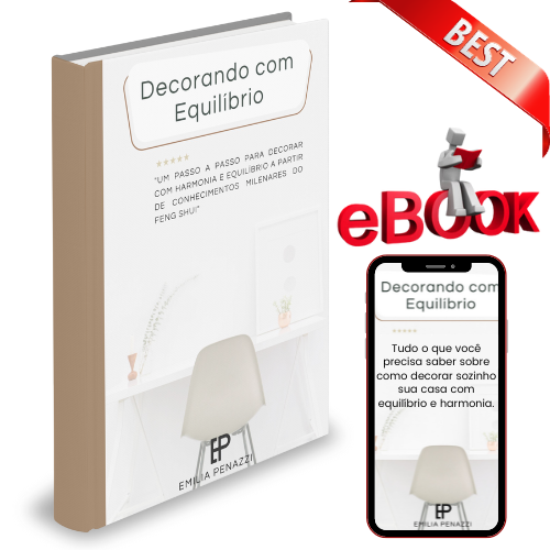 Capa do e-book Decorando com Equilíbrio