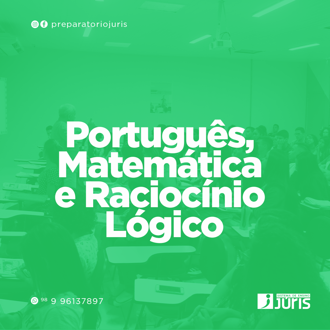 COMBO | Português + Matemática + Raciocínio Lógico
