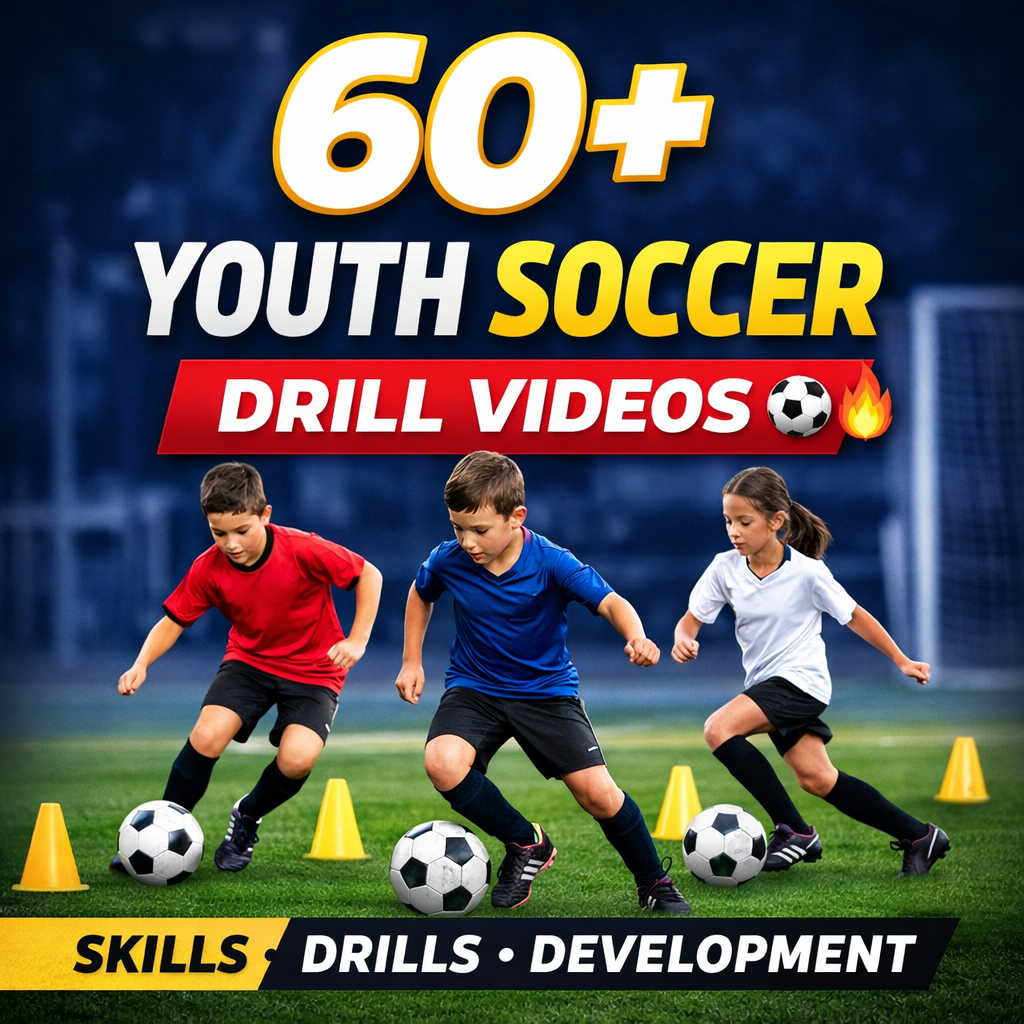 60+ Youth Soccer Drill Videos - Escudeiro Digital | Hotmart